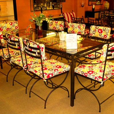 Tuscany 8-seater table & Tuscany chairs