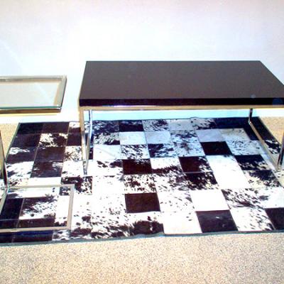 Riviera coffee table & Tina side table